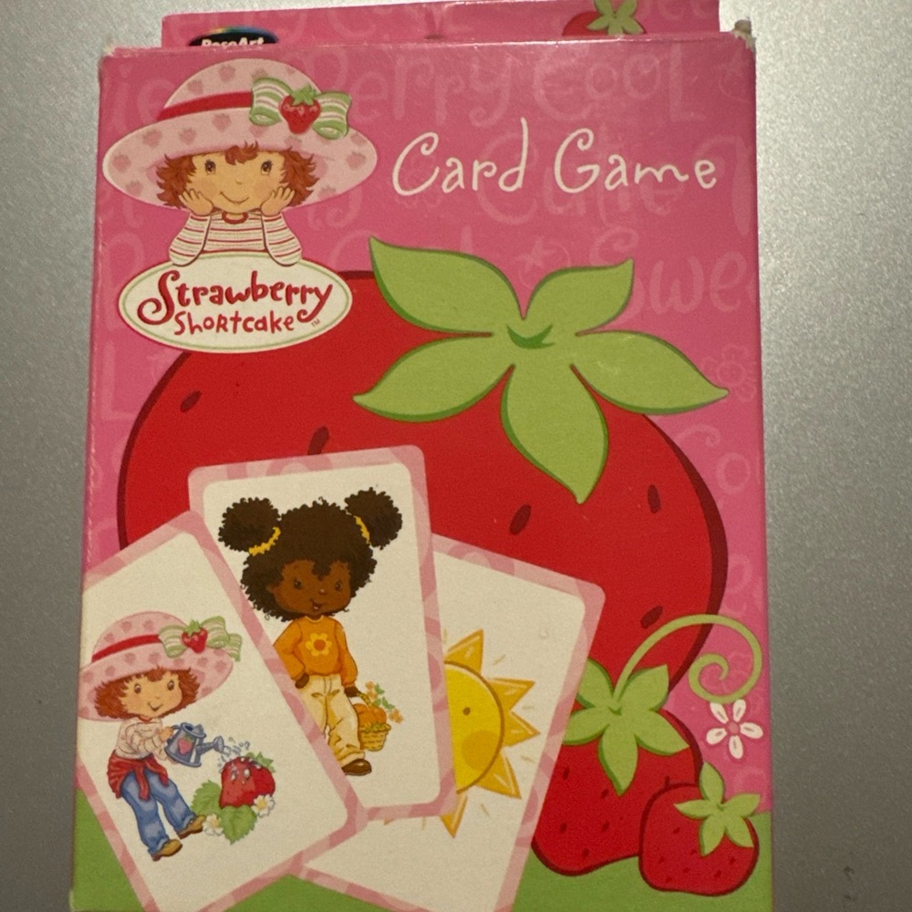 Vintage 2003 Those characters from Cleveland Strawberry Shortcake Card Game Used